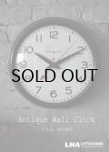 U.S.A. antique GENERAL ELECTRIC wall clock GE アメリカアンティーク ゼネラル エレクトリック 掛け時計 スクール ヴィンテージ クロック 37cm 1950's