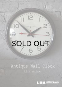U.S.A. antique GENERAL ELECTRIC wall clock GE アメリカアンティーク ゼネラル エレクトリック 掛け時計 スクール ヴィンテージ クロック 37cm 1950's
