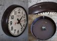 画像3: U.S.A. antique GIBRALTAR wall clock  アメリカアンティーク ジブラルタル 掛け時計 ヴィンテージ スクール クロック 35cm 1961's (3)