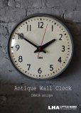 画像1: CANADA antique IBM wall clock カナダアンティーク 掛け時計 ヴィンテージ スクール クロック 35cm インダストリアル 1950-60's (1)