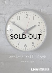 CANADA antique IBM wall clock カナダアンティーク 掛け時計 ヴィンテージ スクール クロック 35cm インダストリアル 1950-60's