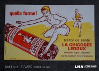 FRANCE antique フランスアンティーク BUVARD ビュバー LA CHICOREE LEROUX ヴィンテージ 1950-70's