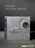 画像1: Vintage Airlines Cabinet ヴィンテージ エアライン アルミ キャビネット 航空機内用キャビネット ギャレーボックス BOX bordbar ボックス 1999's (1)