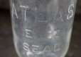 画像6: SALE【30%OFF】USA antique ATLAS アメリカアンティーク アトラス ジャー ワイヤー付き ガラスジャー (M) ヴィンテージ メイソンジャー 保存瓶 1920－50's