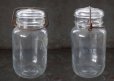 画像3: SALE【30%OFF】USA antique ATLAS アメリカアンティーク アトラス ジャー ワイヤー付き ガラスジャー (M) ヴィンテージ メイソンジャー 保存瓶 1920－50's (3)