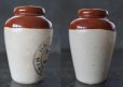 画像3: ENGLAND antique イギリスアンティーク COW ツートンカラー HAILWOOD'S （Mサイズ） H9.2ｃｍ 陶器ポット 陶器ボトル 瓶 ジャー 1900's (3)