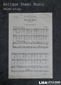 ENGLAND antique Sheet Music イギリスアンティーク 楽譜　譜面 ヴィンテージ 1930-60's