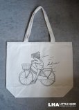 画像1: Sakura トートバッグ Bicycle (1)