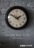 画像1: U.S.A. antique GENERAL ELECTRIC wall clock GE アメリカアンティーク ゼネラル エレクトリック 掛け時計 スクール ヴィンテージ クロック 28cm 1950's (1)