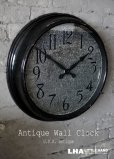 画像1: U.S.A. antique INTERNATIONAL wall clock アンティーク 掛け時計 ヴィンテージ スクールクロック 49.5cm インダストリアル 1935's (1)