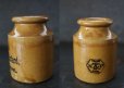 画像3: ENGLAND antique イギリスアンティーク TAYLOR'S マスタード 陶器ポット（Sサイズ） 陶器ボトル 1900's (3)
