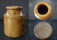 画像4: ENGLAND antique イギリスアンティーク TAYLOR'S マスタード 陶器ポット（Sサイズ） 陶器ボトル 1900's (4)