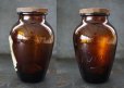 画像3: 【RARE】 ENGLAND antique イギリスアンティーク VIROL 【ラベル・キャップ付き】(Lサイズ）H14cm ヴァイロール・ヴィロール ガラスボトル 瓶 1920-30's
