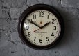 画像2: U.S.A. antique GENERAL ELECTRIC ×Telechron wall clock GE アメリカアンティーク ゼネラル エレクトリック ×テレクロン 掛け時計 スクール ヴィンテージ クロック 27.5cm 1950's (2)