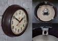 画像3: U.S.A. antique GENERAL ELECTRIC ×Telechron wall clock GE アメリカアンティーク ゼネラル エレクトリック ×テレクロン 掛け時計 スクール ヴィンテージ クロック 27.5cm 1950's (3)