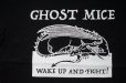 画像2: GHOST MICE / WAKE UP AND FIGHT !   Tシャツ （ブラック） (2)
