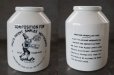 画像2: 【RARE】ENGLAND antique イギリスアンティーク HALL'S ヘクトグラフ 陶器ポット インクボトル 陶器ボトル 1900's (2)