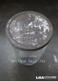 画像1: USA antique アメリカアンティーク BALL JELLY GLASS ジェリーグラス ガラスジャー 1930-60's (1)