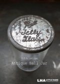 USA antique アメリカアンティーク BALL JELLY GLASS ジェリーグラス ガラスジャー 1930-60's