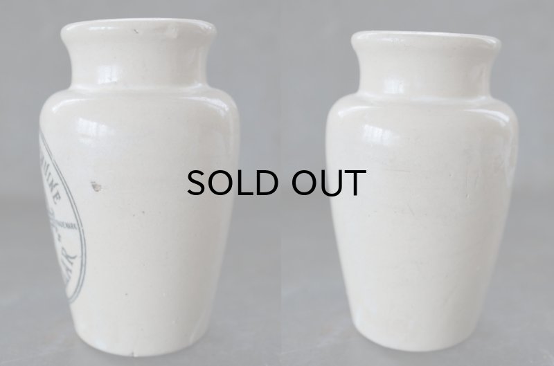 画像2: ENGLAND antique イギリスアンティーク CRAIGMILLAR クリームポット 陶器ポット 陶器ボトル 1900－20's