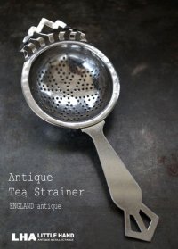 SALE 【30％OFF】 ENGLAND antique イギリスアンティーク ティーストレイナー ティーストレーナー 茶こし ヴィンテージ 1940-80's