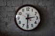 画像2: U.S.A. antique SESSIONS wall clock アメリカアンティーク  掛け時計 スクールクロック ヴィンテージ クロック 35cm 19550-60's インダストリアル 工業系 (2)