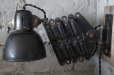 画像5: GERMANY antique SCISSOR LAMP BLACK ドイツアンティーク シザーランプ アコーディオンランプ インダストリアル 工業系 1930-50's (5)