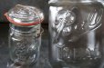 画像4: USA antique アメリカアンティーク BALL ジャー ワイヤー付き ガラスジャー (S) ヴィンテージ メイソンジャー 保存瓶 1933－60's (4)