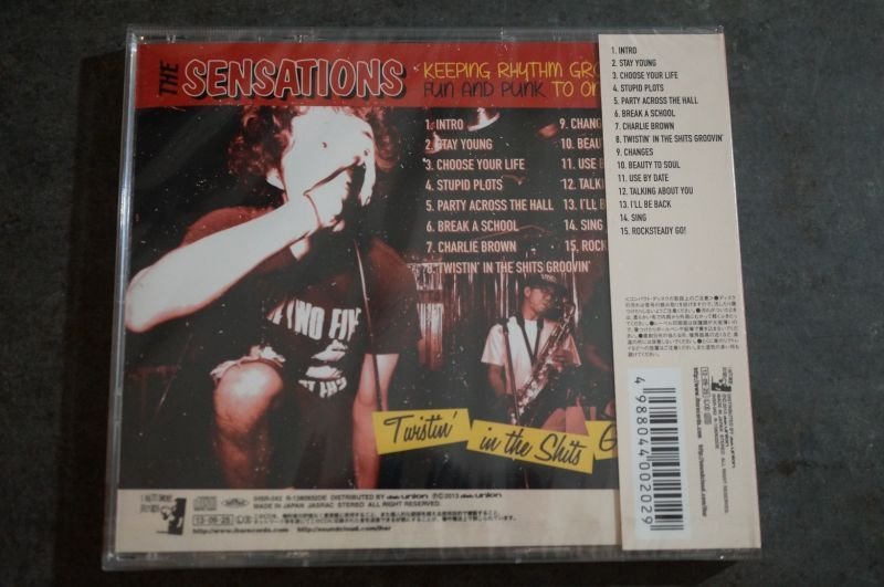 画像2: THE SENSATIONS    /  Twistin' in the shits groovin'  CD