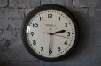 画像2: U.S.A. antique Telechron wall clock アメリカアンティーク テレクロン 掛け時計 ヴィンテージ スクール クロック 37cm 1940's (2)