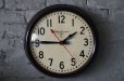 画像2: U.S.A. antique GENERAL ELECTRIC×Telechron  wall clock GE アメリカアンティーク ゼネラル エレクトリック ×テレクロン 掛け時計 ヴィンテージ スクール クロック 37cm 1940-50's (2)