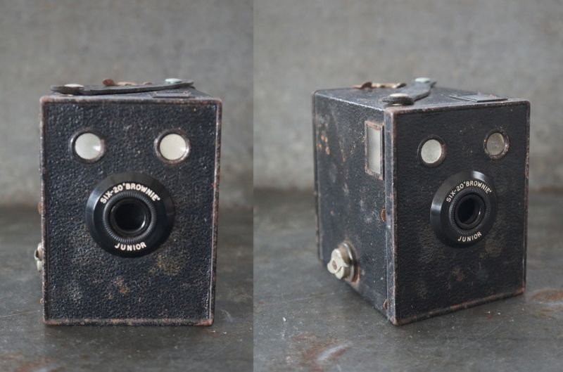 画像2: ENGLAND antique イギリスアンティーク KODAK ボックスカメラ ヴィンテージ 1940-50's 