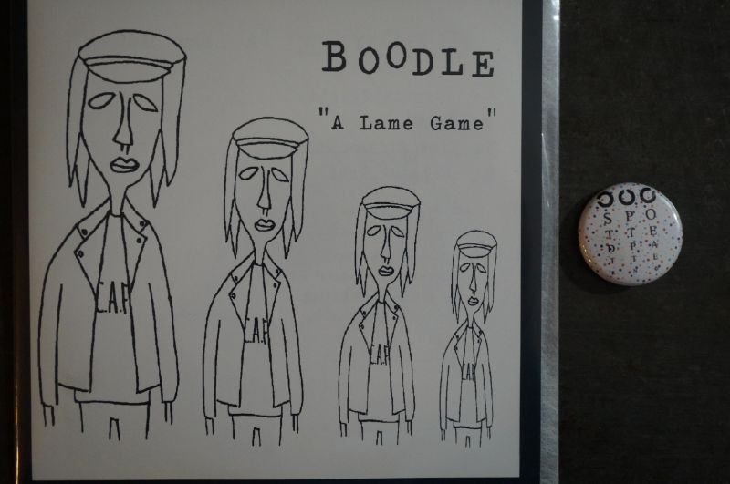 画像4: BOODLE / A Lame Game  CD（缶バッチ付き）