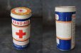 画像2: 【RARE】USA antique アメリカアンティーク ジョンソン&ジョンソン BAND-AID バンドエイド缶 紙筒 ヴィンテージ ブリキ缶 缶 1920-30's  (2)