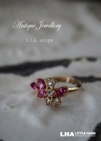 USA antique アメリカアンティーク Avon Ring エイボン コスチュームジュエリー ヴィンテージ リング 指輪 1960－80's 