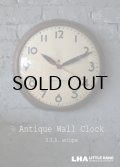 U.S.A. antique SETH THOMAS wall clock アメリカアンティーク 掛け時計 スクール ヴィンテージ クロック 38cm 1940's