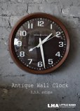 画像1: U.S.A. antique GENERAL ELECTRIC wall clock GE アメリカアンティーク ゼネラル エレクトリック 掛け時計 スクール ヴィンテージ クロック 36cm 1960-70's (1)