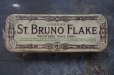 画像2: ENGLAND antique イギリスアンティーク OGDEN'S ST.BRUNO FLAKE ティン缶 タバコ缶 ヴィンテージ ブリキ缶1910-30's  (2)