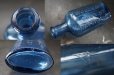 画像4: ENGLAND antique イギリスアンティーク WOODWARD ガラスボトル H15.5cm ガラス瓶 1890-1910's (4)