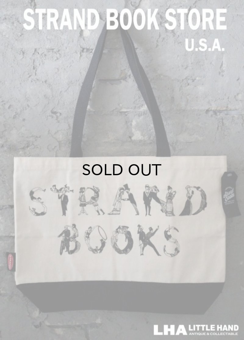 画像1: 【アメリカ直輸入・日本未発売】NY【STRAND BOOK STORE】TOTE BAG ストランドブックストア トートバッグ