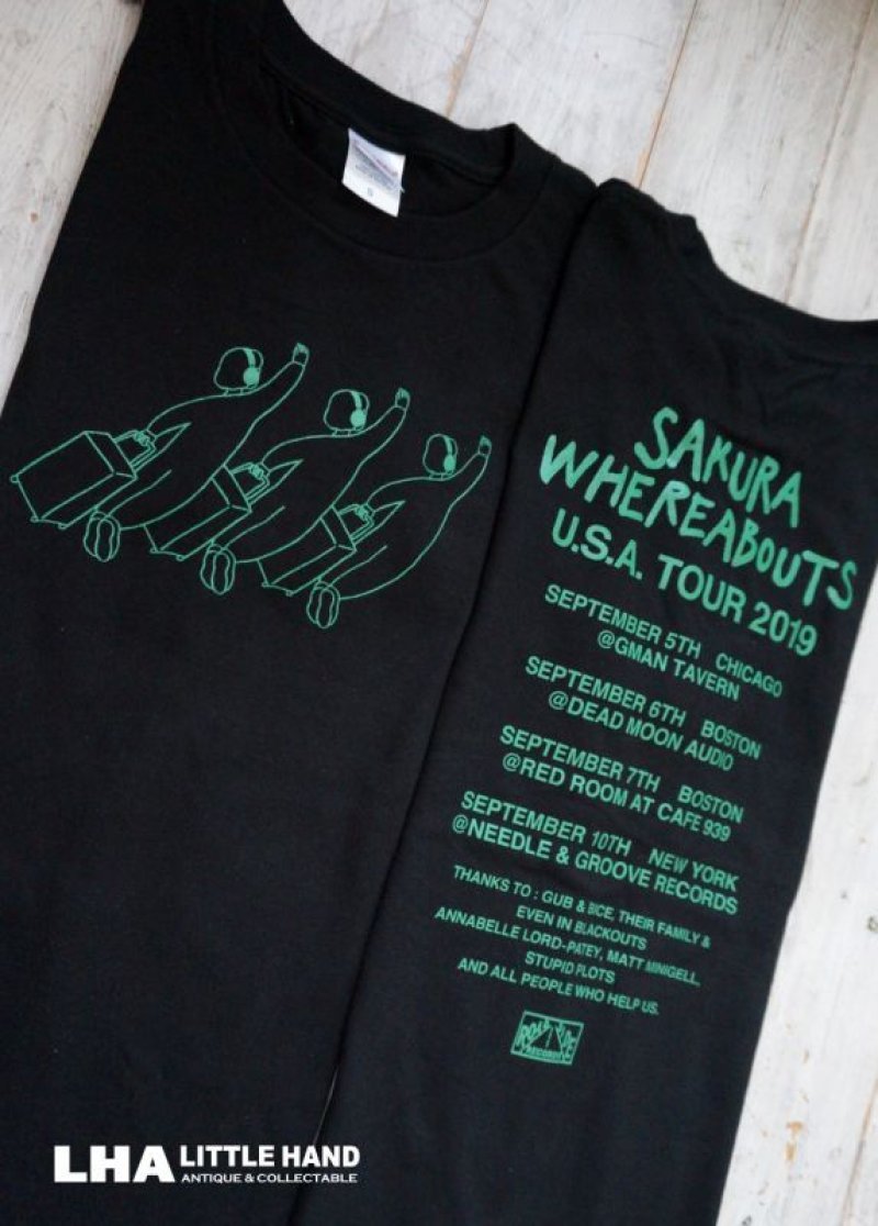画像1: Sakura Tシャツ U.S.A. TOUR 2019 WHEREABOUTS