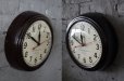 画像3: U.S.A. antique GENERAL ELECTRIC ×Telechron wall clock GE アメリカアンティーク ゼネラル エレクトリック ×テレクロン 掛け時計 スクール ヴィンテージ クロック 27.5cm 1950's (3)