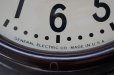 画像5: U.S.A. antique GENERAL ELECTRIC wall clock GE アメリカアンティーク ゼネラル エレクトリック  掛け時計 スクール ヴィンテージ クロック 27.5cm 1950's (5)