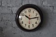 画像2: U.S.A. antique GENERAL ELECTRIC wall clock GE アメリカアンティーク ゼネラル エレクトリック  掛け時計 スクール ヴィンテージ クロック 27.5cm 1950's (2)