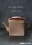 画像1: 【RARE】ENGLAND antique イギリスアンティーク HOVIS 陶器製 ティーポット TEA POT ヴィンテージ 1970-80's (1)
