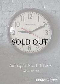U.S.A. antique GENERAL ELECTRIC wall clock GE アメリカアンティーク ゼネラル エレクトリック 掛け時計 ヴィンテージ スクール クロック 特大45cm 1950's