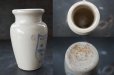 画像4: ENGLAND antique イギリスアンティーク CARRICKS CUMBERLAND ブルーロゴ クリーム 陶器ポット 陶器ボトル 1900's (4)