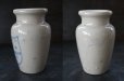 画像3: ENGLAND antique イギリスアンティーク CARRICKS CUMBERLAND ブルーロゴ クリーム 陶器ポット 陶器ボトル 1900's (3)