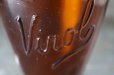 画像6: ENGLAND antique イギリスアンティーク Virol （Lサイズ）ガラスボトル アンバーガラスボトル 瓶 1920-30's (6)