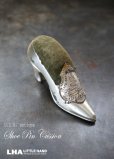 画像1: U.S.A. antique アメリカアンティーク 小さな靴型 ピンクッション ヒール 1920－1900's (1)